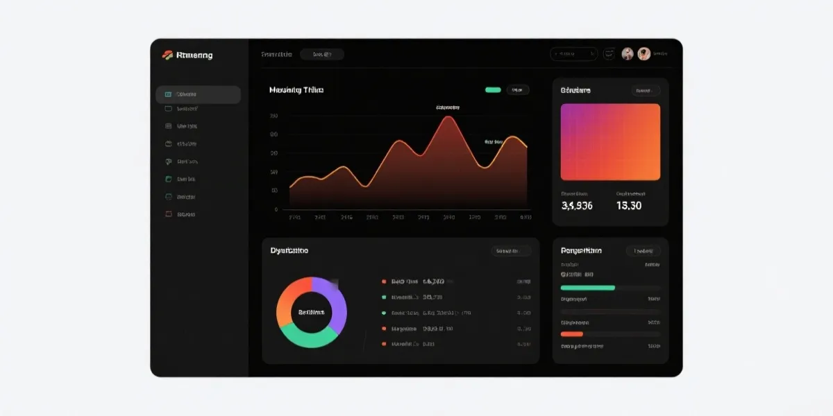 走势与分布可视化示意