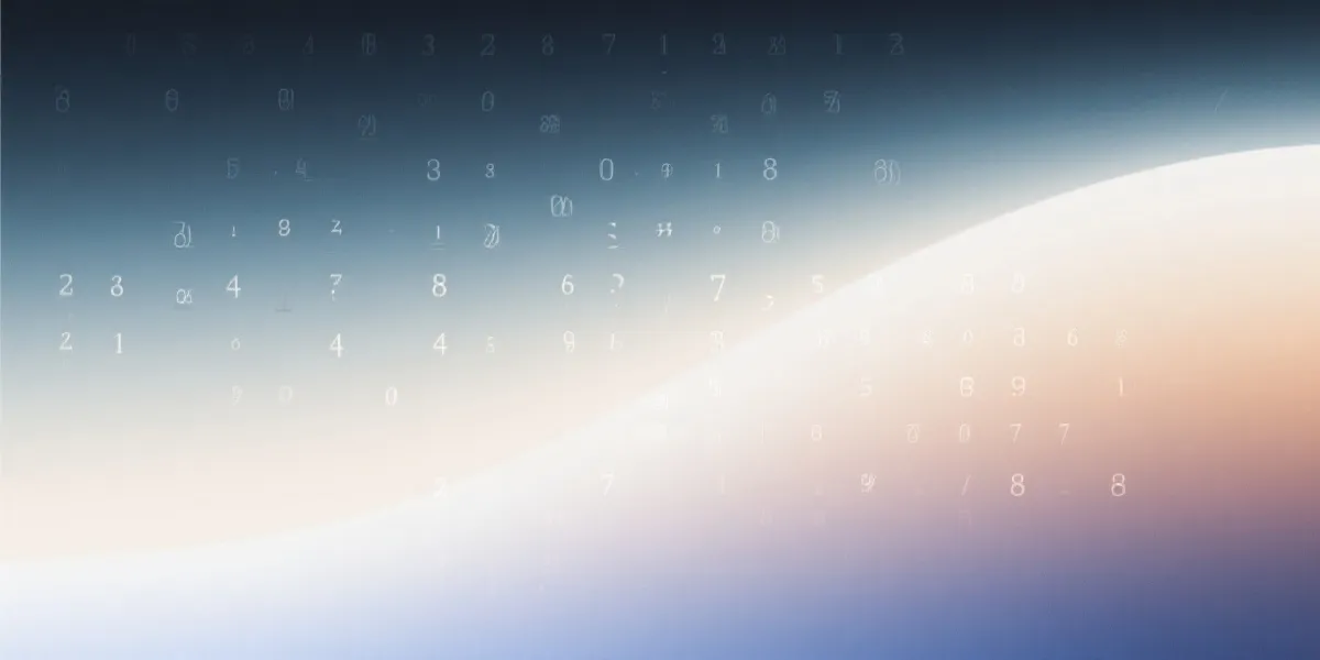 简洁优雅的数据主题背景